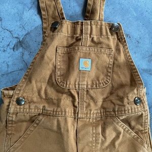 Kids size 3T Canvas Bib Overalls